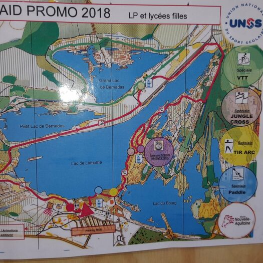 Compétition Raid UNSS 2018