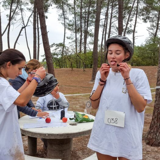 Compétition raid unss Casteljaloux 2016