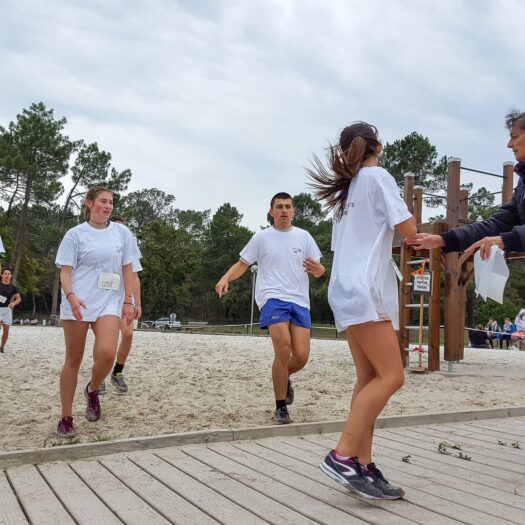 Compétition raid unss Casteljaloux 2016