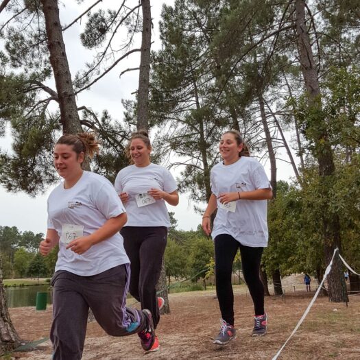 Compétition raid unss Casteljaloux 2016