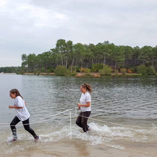 Compétition raid unss Casteljaloux 2016