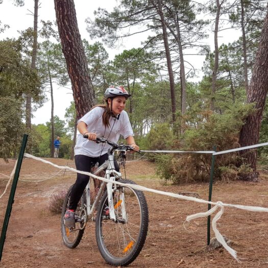 Compétition raid unss Casteljaloux 2016