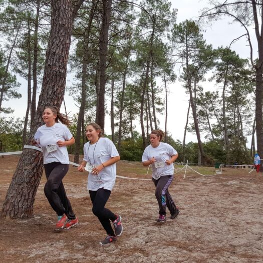 Compétition raid unss Casteljaloux 2016