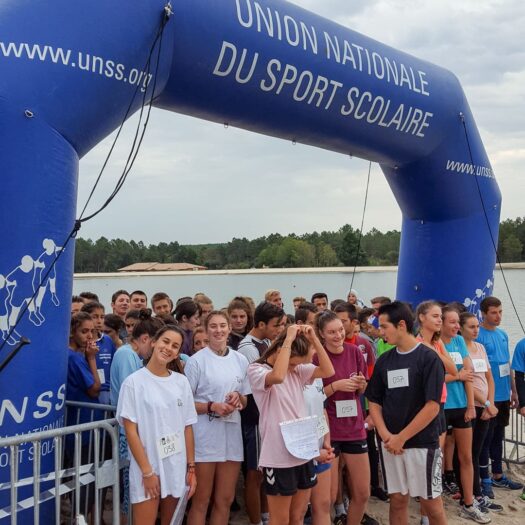 Compétition raid unss Casteljaloux 2016