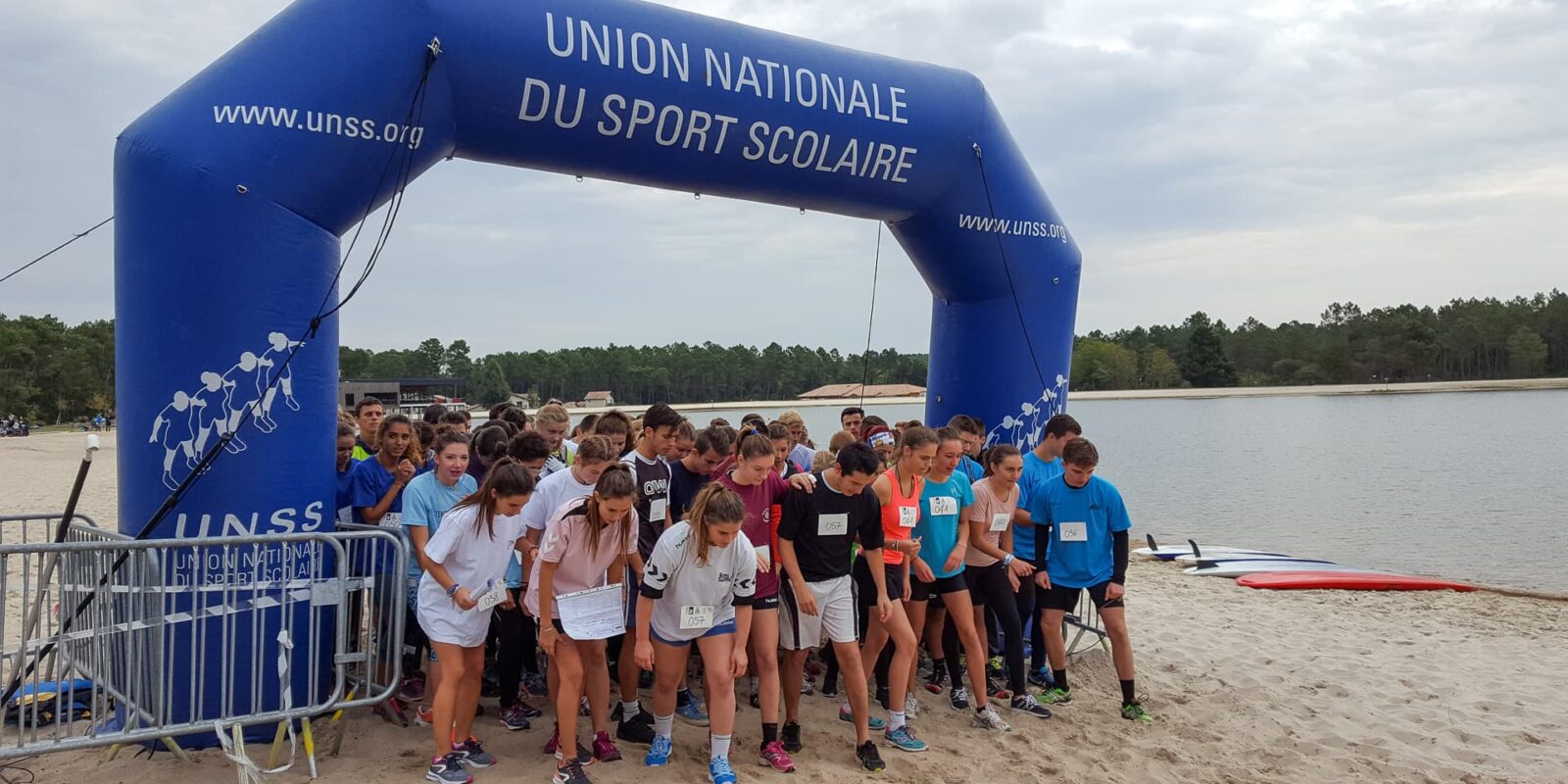 Compétition raid unss Casteljaloux 2016