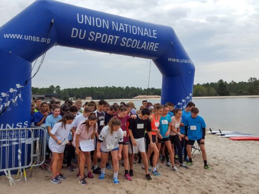 Compétition raid unss Casteljaloux 2016