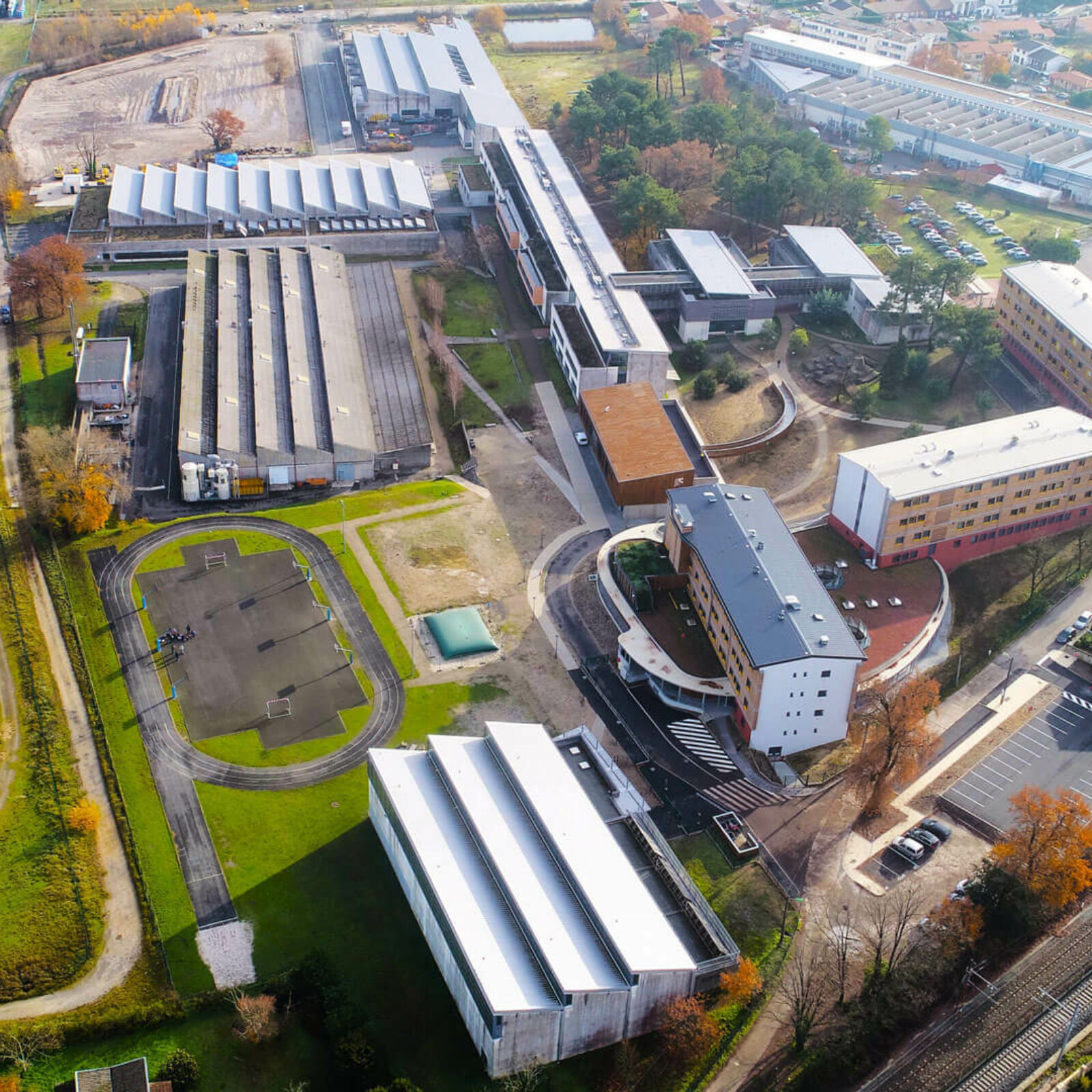 Lycee Leonard De Vinci Marseille Vues aériennes du lycée – Lycée Léonard de Vinci
