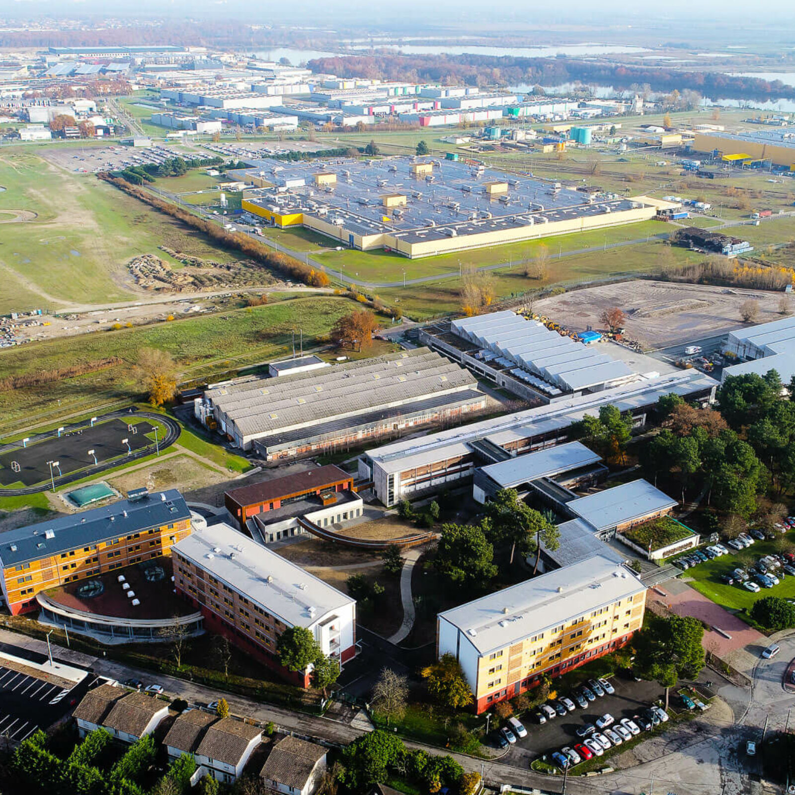 Lycee Leonard De Vinci Marseille Vues aériennes du lycée – Lycée Léonard de Vinci