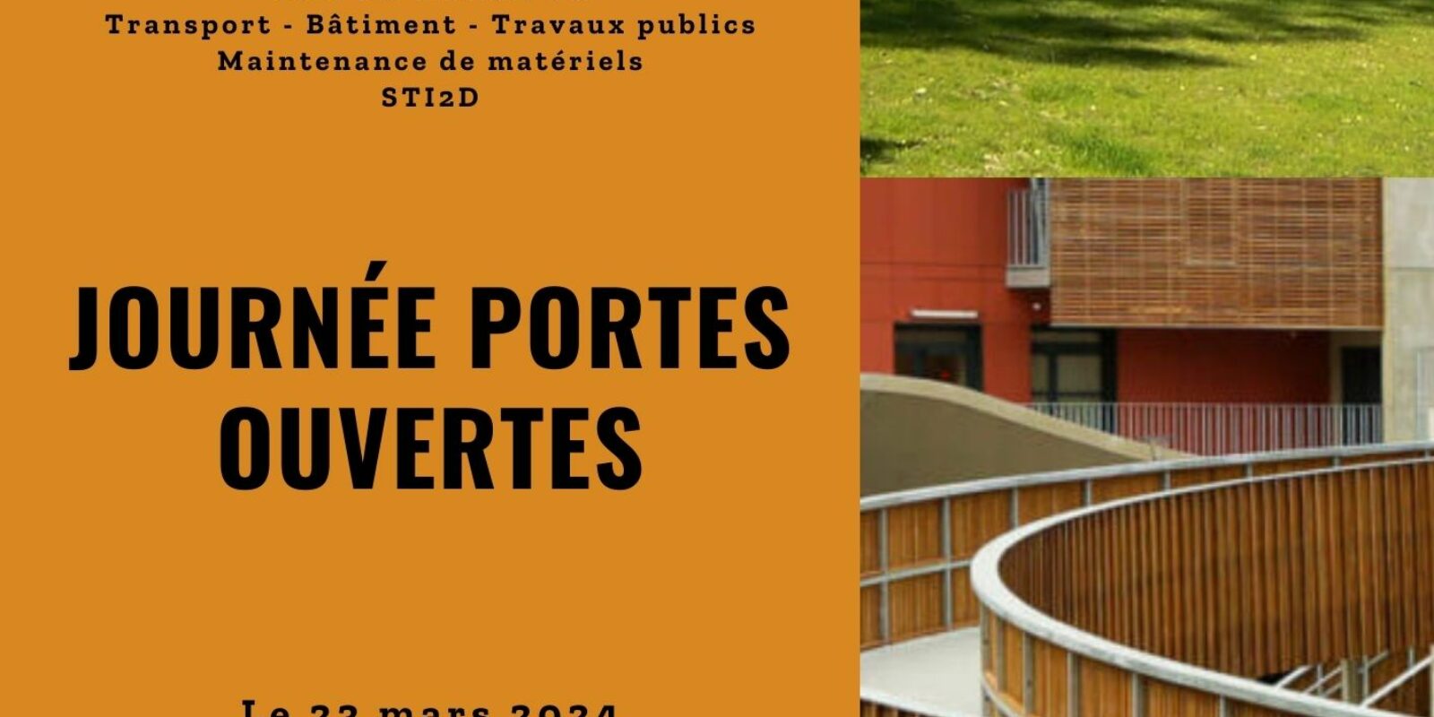 portes ouvertes lycée Léonard de Vinci 23 mars 2024