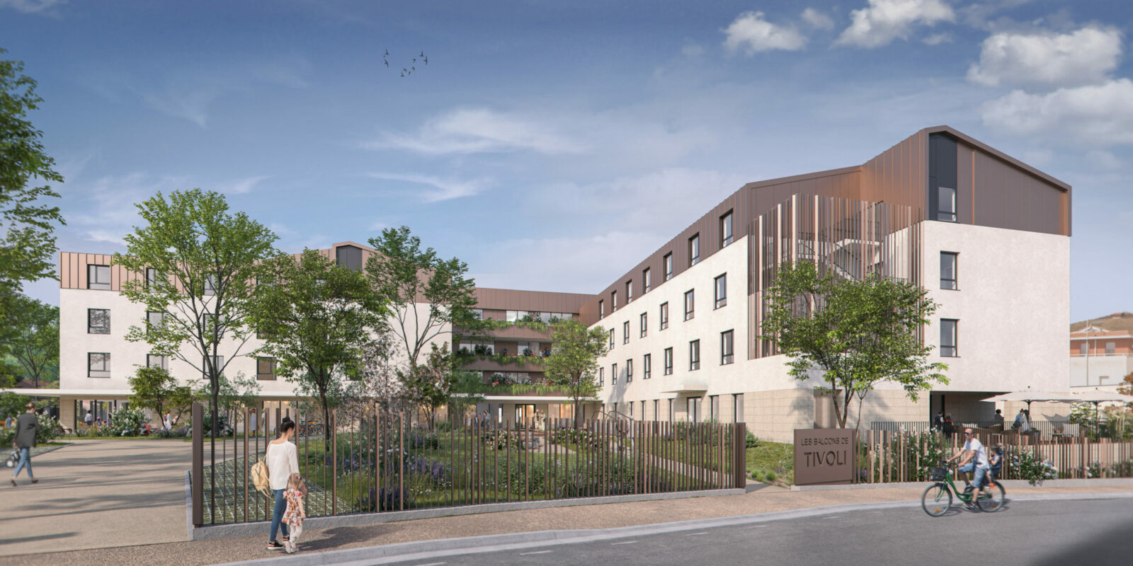 visite du chantier Bouygues Construction pour nos élèves du lycée Léonard de Vinci Blanquefort